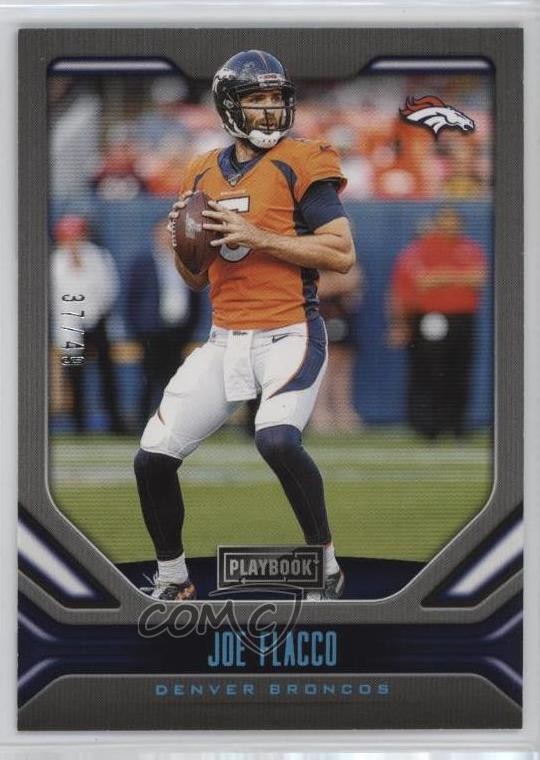 2019 Panini Playbook Platinum 37/49 Joe Flacco #45 02v3