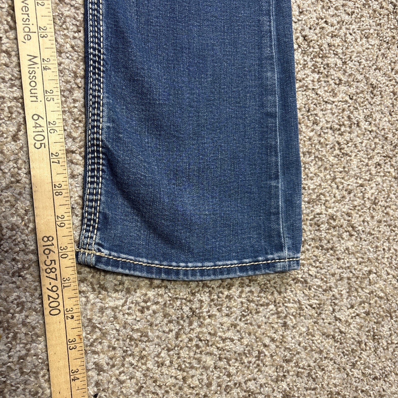 BKE Aiden Denim Jeans Mens 29x32 Fits 29 X 30 Straight Leg - View 11