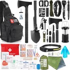 Survival Kit, 268 Pcs Emergency Survival Gear and Equipment Supplies with First 