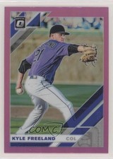 2019 Panini Donruss Optic Pink Prizm Kyle Freeland #126 0t2