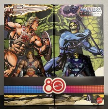 Masters of the Universe Origins Retro Punching He-Man Skeletor 80th