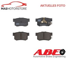 SATZ BREMSBELÄGE BREMSKLÖTZE HINTEN ABE C24020ABE-P I FÜR SUZUKI SWIFT III