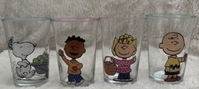 Williams Sonoma Snoopy&Friends Peanuts Easter Tumbler Glasses Set of 4