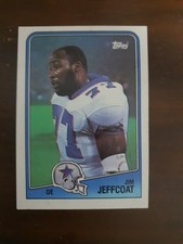 1988 TOPPS #267 JIM JEFFCOAT COWBOYS PSA 10