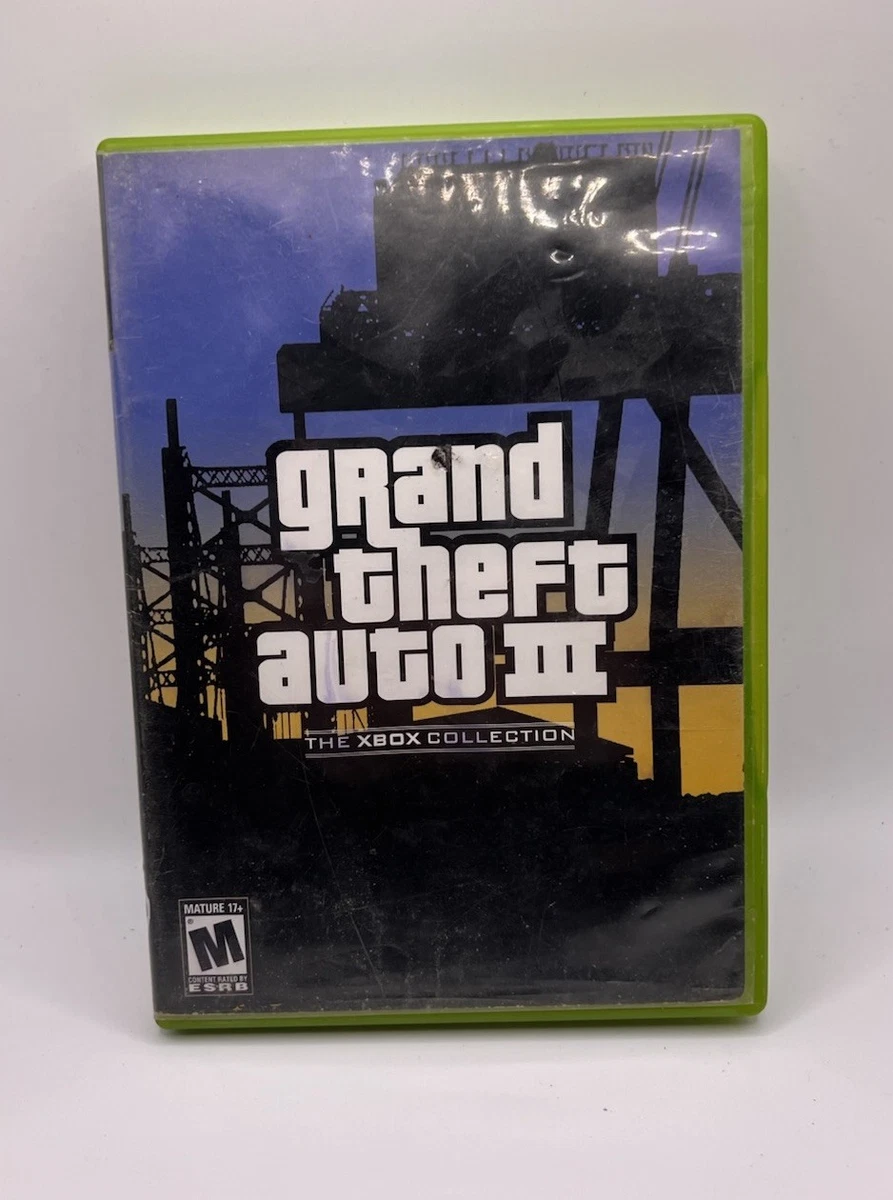 Grand Theft Auto III Microsoft Xbox Video Games for sale - eBay