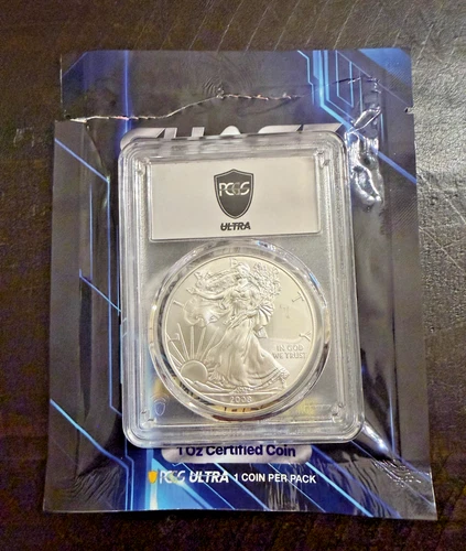 2008 American Silver Eagle MS 69 PCGS Ultra Breaks
