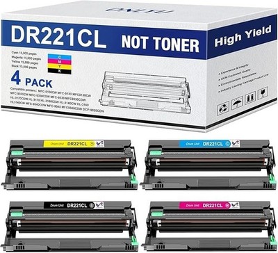 ONLYU Compatible DR221 Drum Unit Replacement For Brother DR221CL DR-221CL HL-314