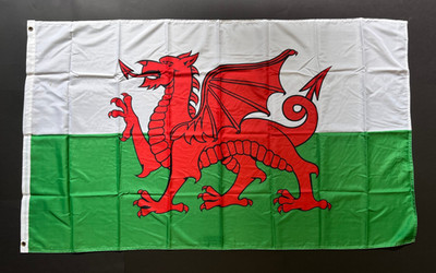 Wales Länder Fahne Flagge 150x90 Flag WM EM Fussball #233