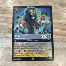 Scar - Created by the Vine - Attack of the Vine  194 - Lorcana - Legendary - NM