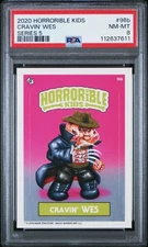 Cravin' Wes Freddy  2020 Horrorible Kids Series 5 Pingitore PSA 8 POP 1 ! none ^