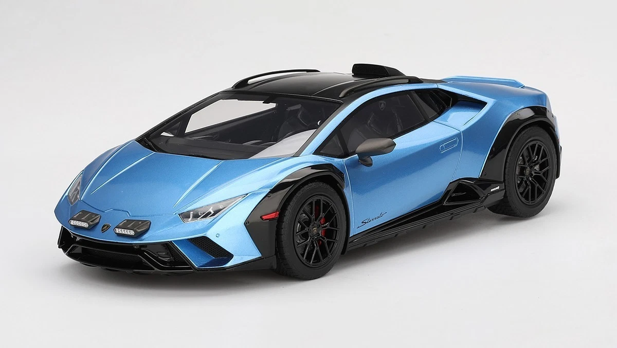 1/18 IVY MODELS Lamborghini Huracan STO Alto Violet / Noir Carbone 15 Pièces EUR 448,74