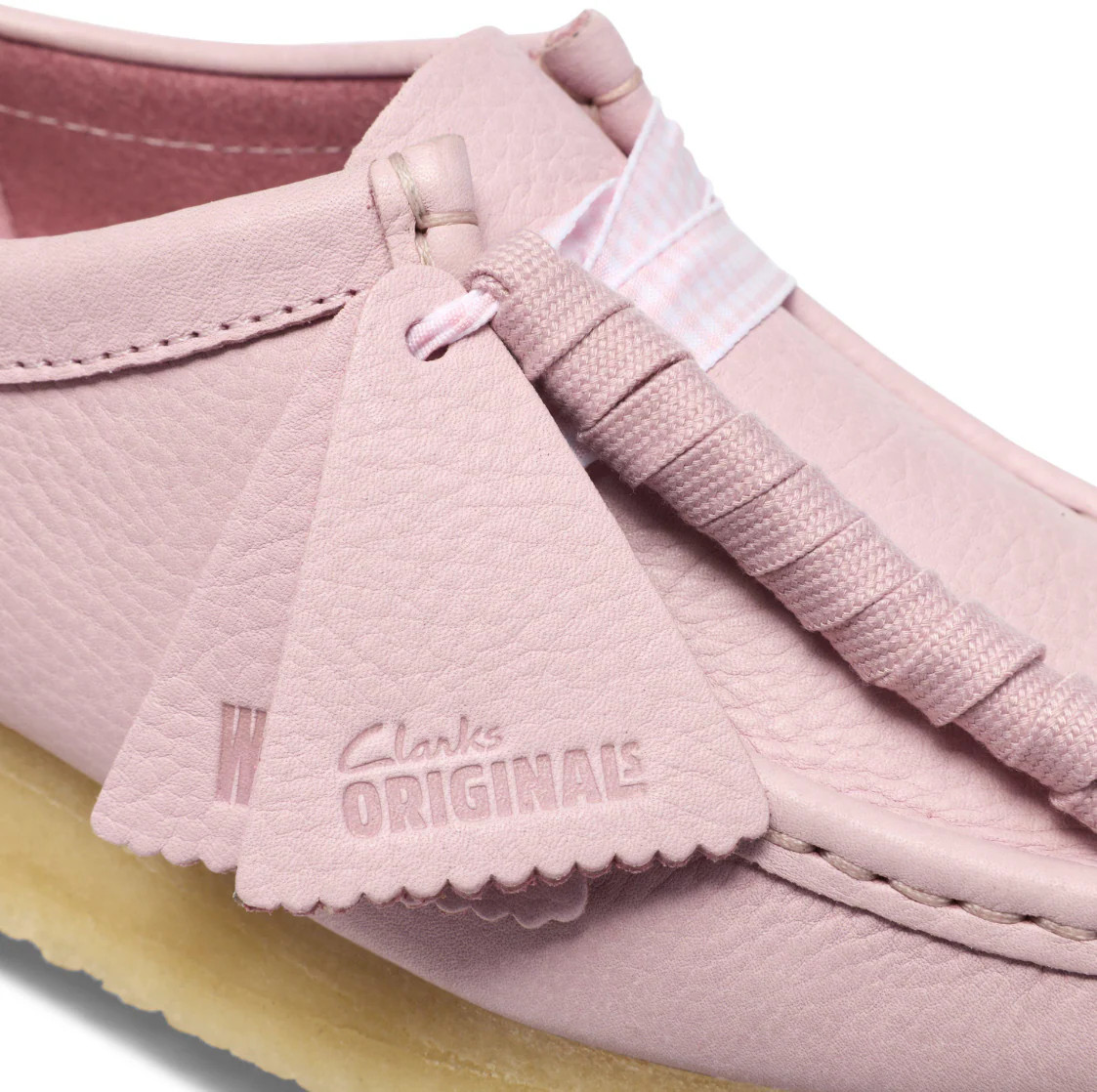 Clarks Wallabee Lo - 26185627 - Baby Pink Leather (WOMEN'S) | eBay