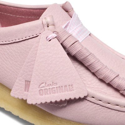 Clarks Wallabee Lo - 26185627 - Baby Pink Leather (WOMEN'S) | eBay