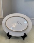 Made in Italy Beautifully Handpainted White W/Pink Roses Ceramic 15” Platter EUC — photo 9