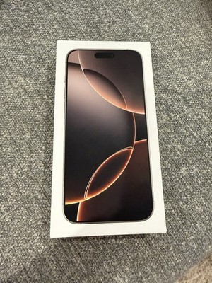 EMPTY BOX APPLE iPhone 16 PRO MAX DESERT TITANIUM 1 TB
