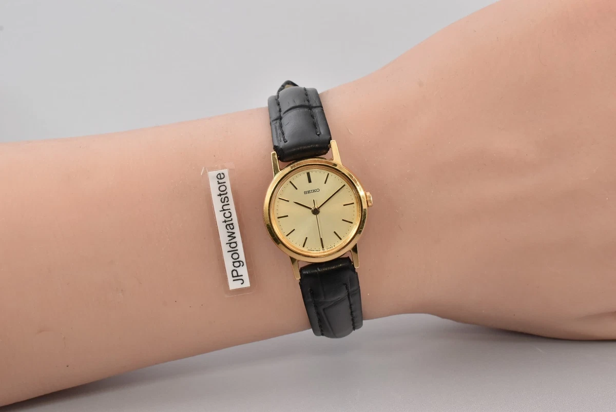 Caja nueva batería. Reloj de cuarzo para mujer N Mint SEIKO de colección...