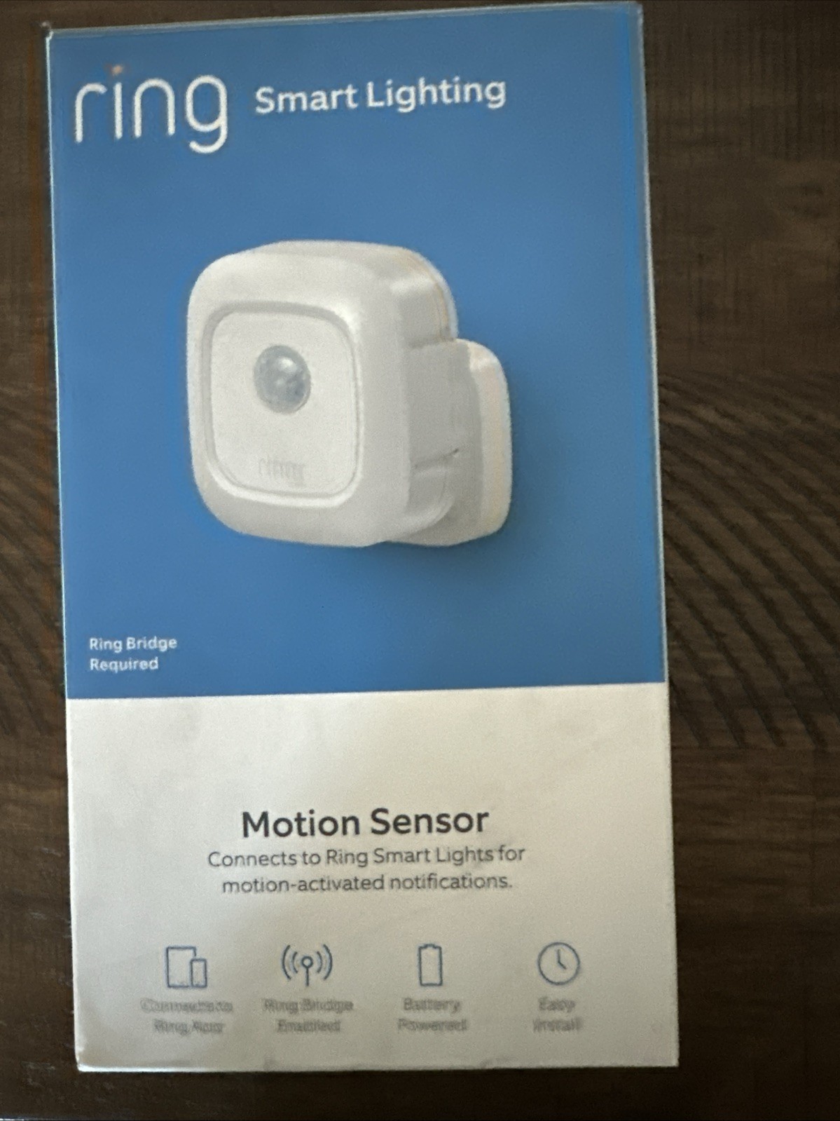 Ring Smart Lighting Motion Sensor Bridge Required - White-image