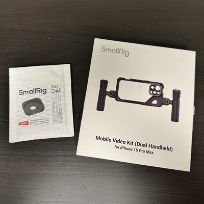 SmallRig Mobile Video Kit (Dual Handheld) for iPhone 15 Pro Max