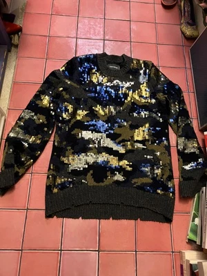 Pull camouflage pailleté ZADIG et VOLTAIRE - Photo 1/4
