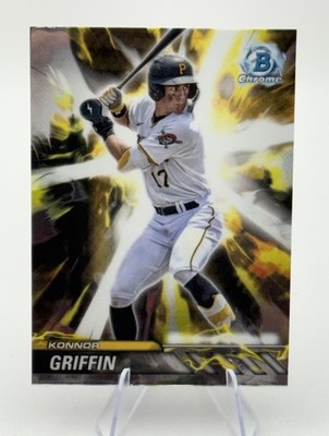 Konnor Griffin 2024 Bowman Chrome Draft Plasma Power #PP-10 Pirates #1 Prospect!