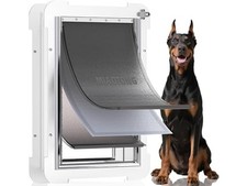 MIAOTONG 3-Flap Never Rust Extra Large Dog Door