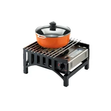 Cal-Mil CalMil 136313 14 in x 12 in x 7 in Black Butane Stove Frame