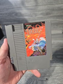Joust - Game And Box Only (Nintendo NES) Authentic [Tested] NO MANUAL 