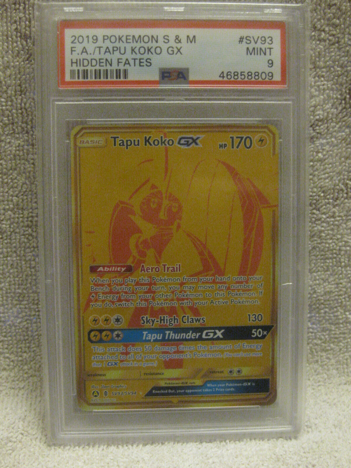 Tapu Koko GX - Alternatives Pokemon Cards Pokémon card SV93/SV94