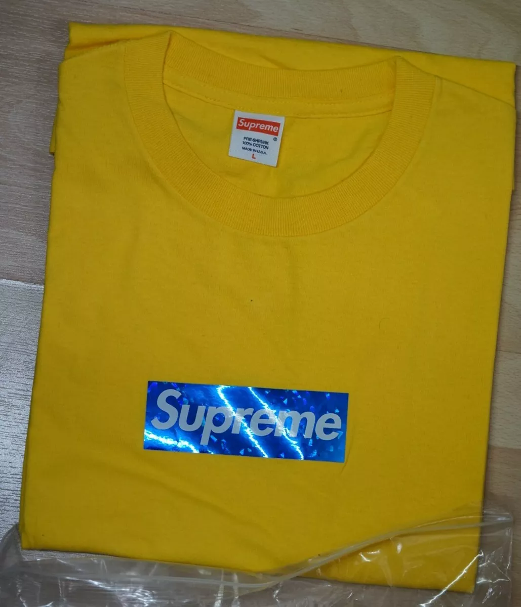 Supreme cheap yellow tee