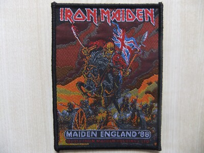 Iron Maiden Maiden England Aufnäher Patch Helloween Queensrÿche Iced Earth