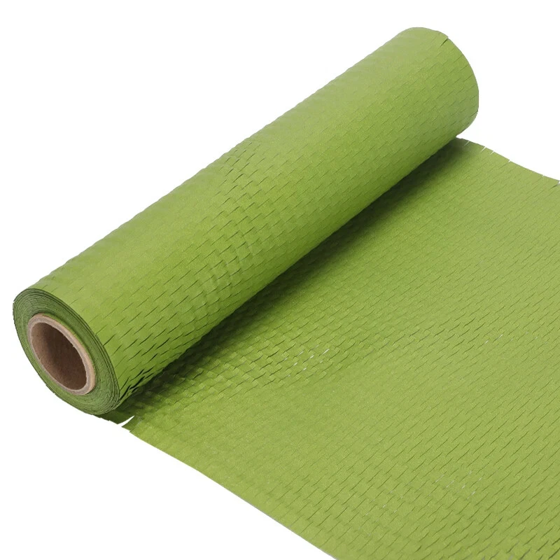 30CM/38CM/50CM*250M Packaging Wrapping Paper Kraft Cushion Honeycomb Paper Roll - Image 3 of 4