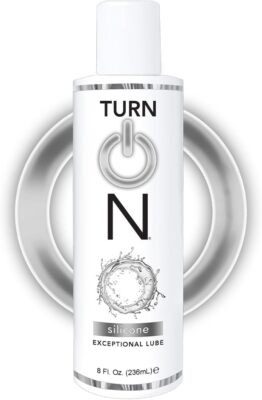 Turn On Silicone Based Sex Lube. Premium Personal Lubricant For Men Women 8 oz