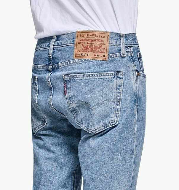 Levi's 501 ST Blue Slim Taper Premium Stretch Jeans W29 L32 / W32 L30 ...