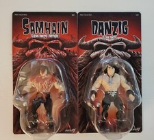 Danzig & Samhain (Bloody)  Retro Action Figure Set NEW IN PACKAGES. Glenn Danzig