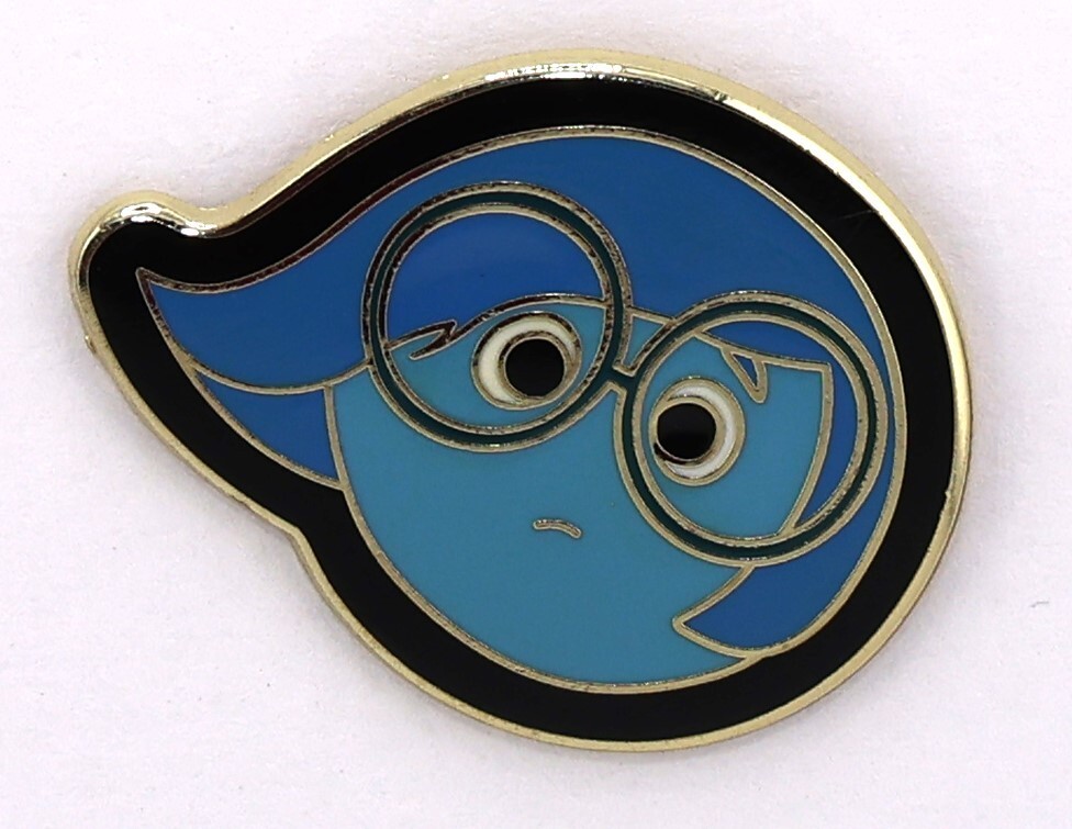 Inside Out Sadness Disney Trading Pin Pixar 2015 Collectible