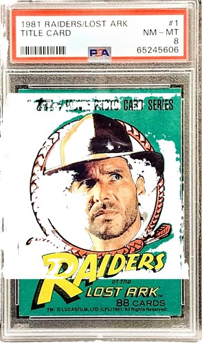 Vintage Topps Raiders of the Lost Ark 36 Pack Unopened Box 1981