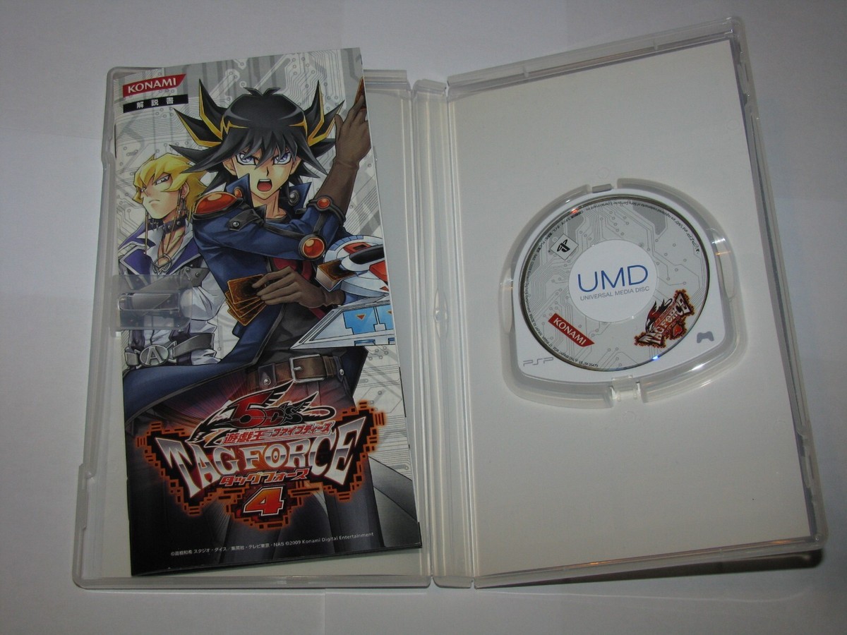 Yu-Gi-Oh 5D's Tag Force 4 Japanese +TCG Cards Yugioh PSP Japan