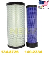 134-8726 + 140-2334 CATERPILLAR OUTER + INNER AIR FILTER KIT  FA017 +FA096