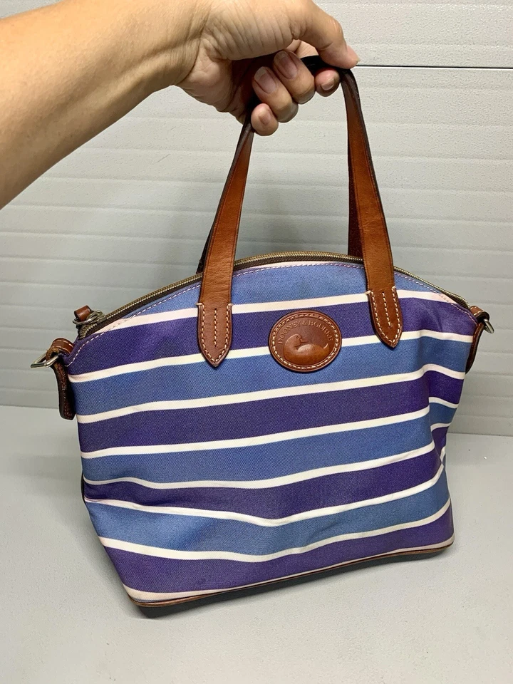 Bolso de Mano Dooney & Bourke Eastham Pequeño-Mediano Gabriela Cartera Rayas Foto 2 de 4