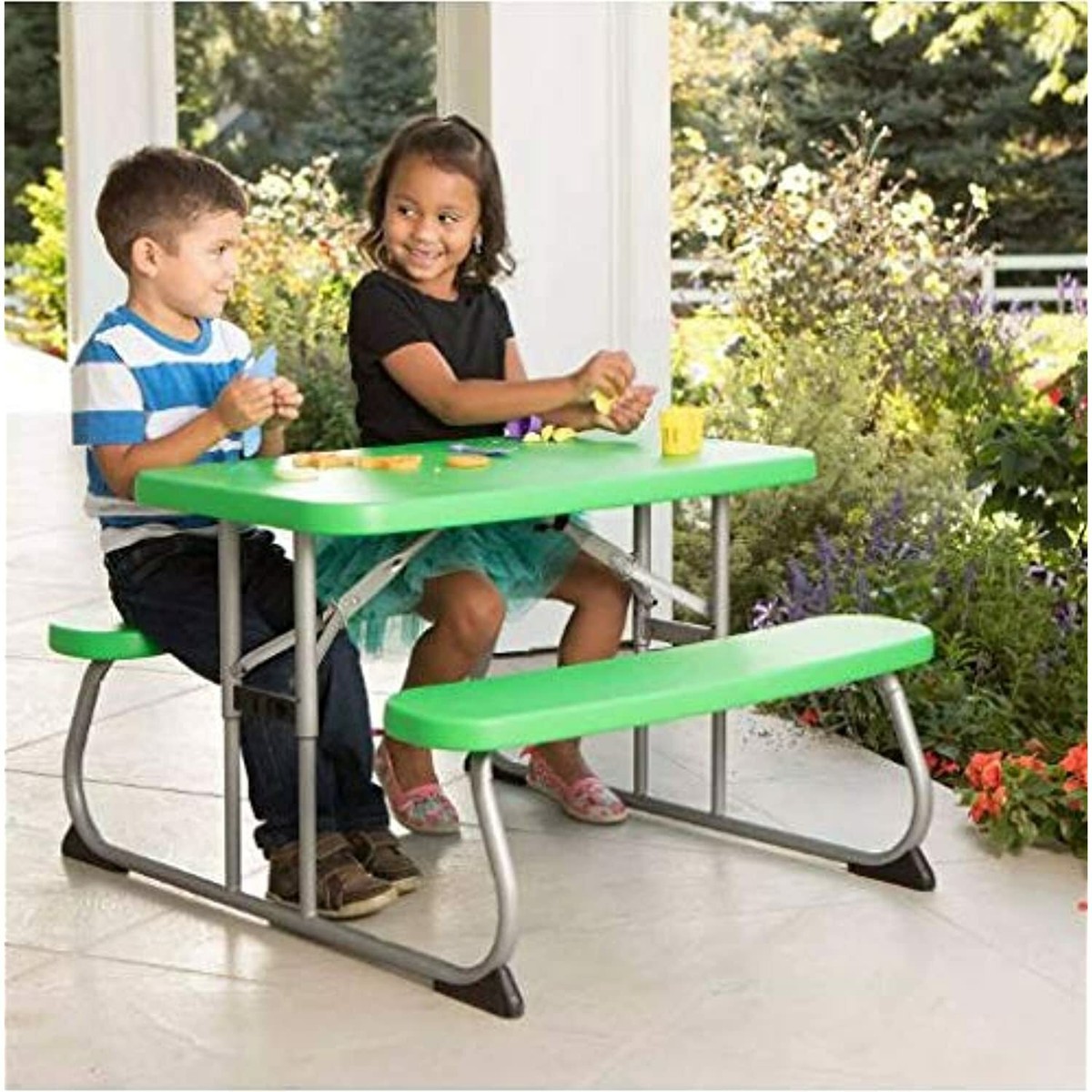 Lifetime Childrens Picnic Table Spring Green 260262 for sale