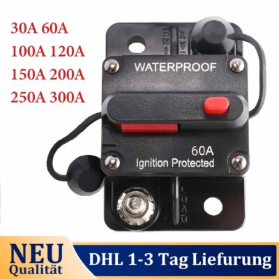 Interruttore Autoprotezione 2 Poli IP67 Fusibile Reset - Foto 8