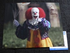 TIM CURRY signed autograph signed on 20x25 cm "IT" photo in person LOOK