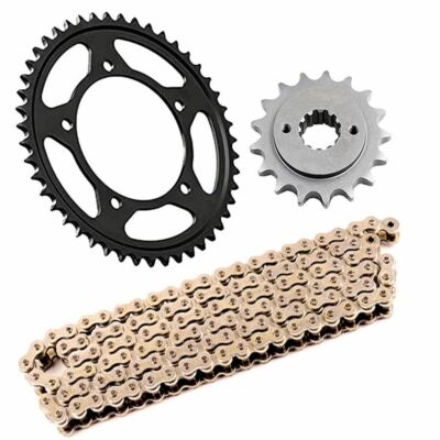 Replacement Chain and Sprocket Kit Fits Kawasaki KMX 125 A3 1988