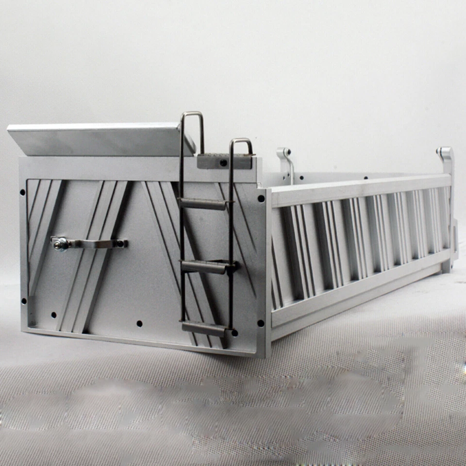 Metall Car Bucket Dump Bucket 8X8 LS-20121226 Truck Hopper for 1/14 Truck Tamiya - Bild 2 von 4