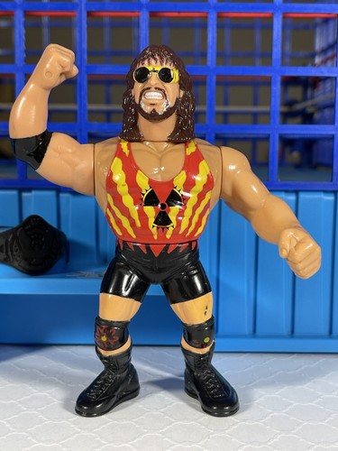 WWF Hasbro S11 Adam Bomb Near Mint!! Action Works!...