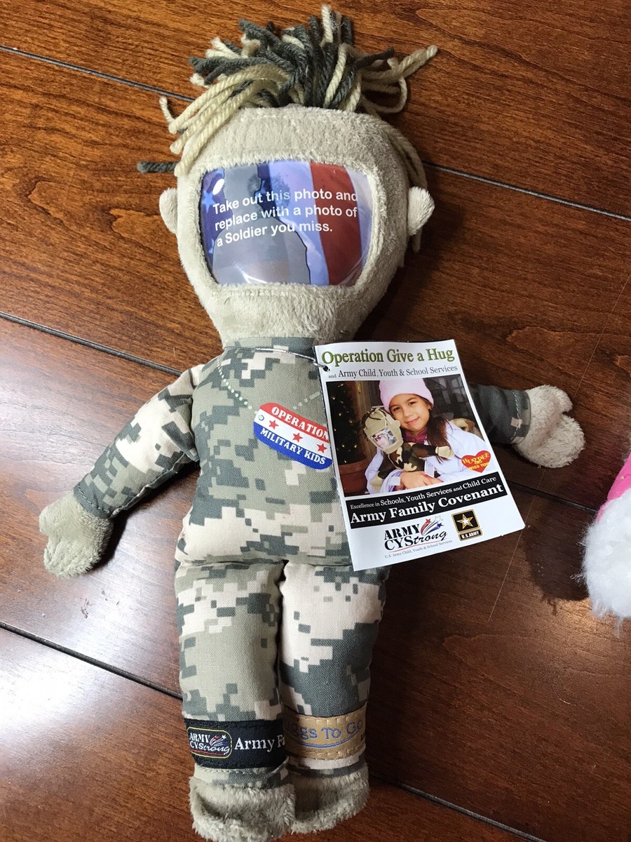 Trevor Romain's With You All The Way Kid's Deployment Box Cuzzie Bear, USO | eBay