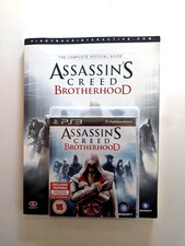 BUNDLE Assassin's Creed Brotherhood Official Guidebook + PS3 game CLEAN DISC