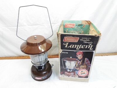 Coleman 275 710 Double Two 2 Mantle Burner Lantern Camping Lamp