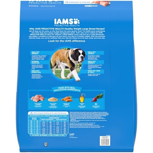 IAMS Proactive Health Hundefutter – Gewichtskontrolle, Mit Huhn, 6,8 Kg