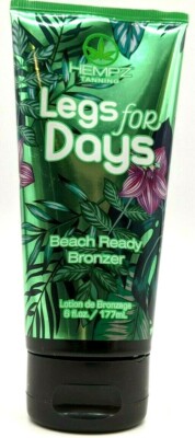 Hempz Tanning Legs For Days Beach Ready Bronzer Indoor Leg Tanning
